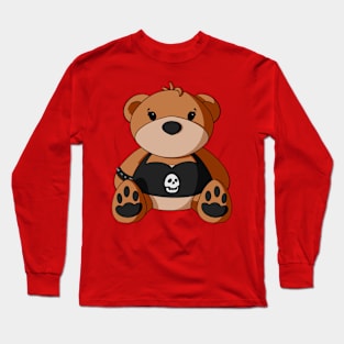 Punk Girl Teddy Bear Long Sleeve T-Shirt